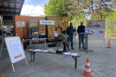 Beim Aufbau